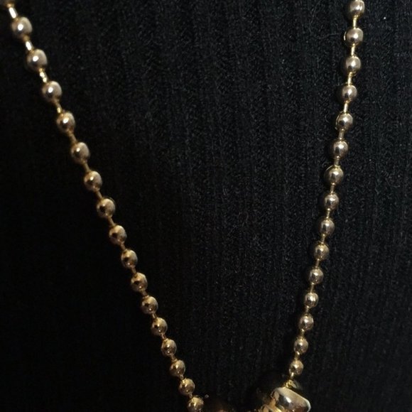 K.I.S. USA Birthstone Charm May/Emerald Necklace 28" long - Picture 4 of 8